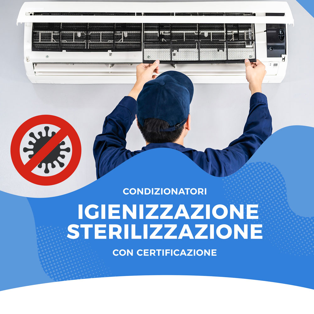 Covid-19 igienizzazione e sterilizzazione condizionatori